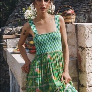 ISO SPELL FLORA MAXI DRESS XS-S